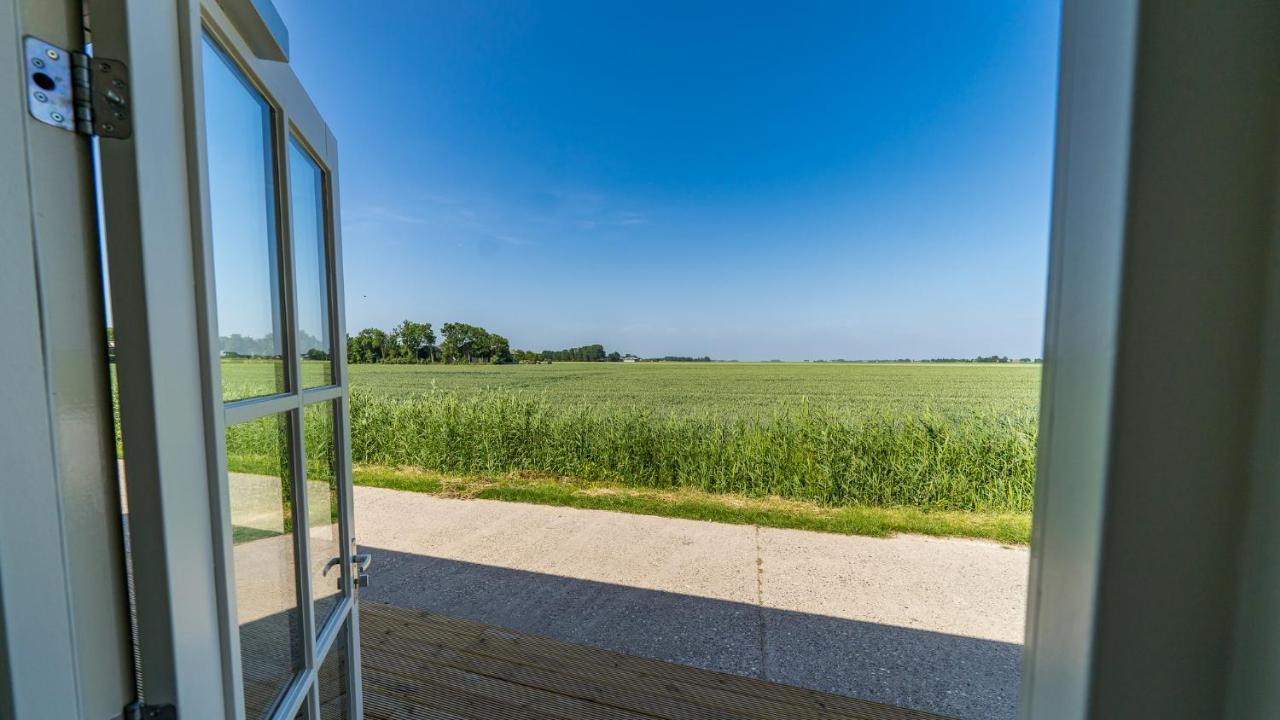 Recreatieboerderij Hoeve Noordveld Oude Bildtzijl Dış mekan fotoğraf